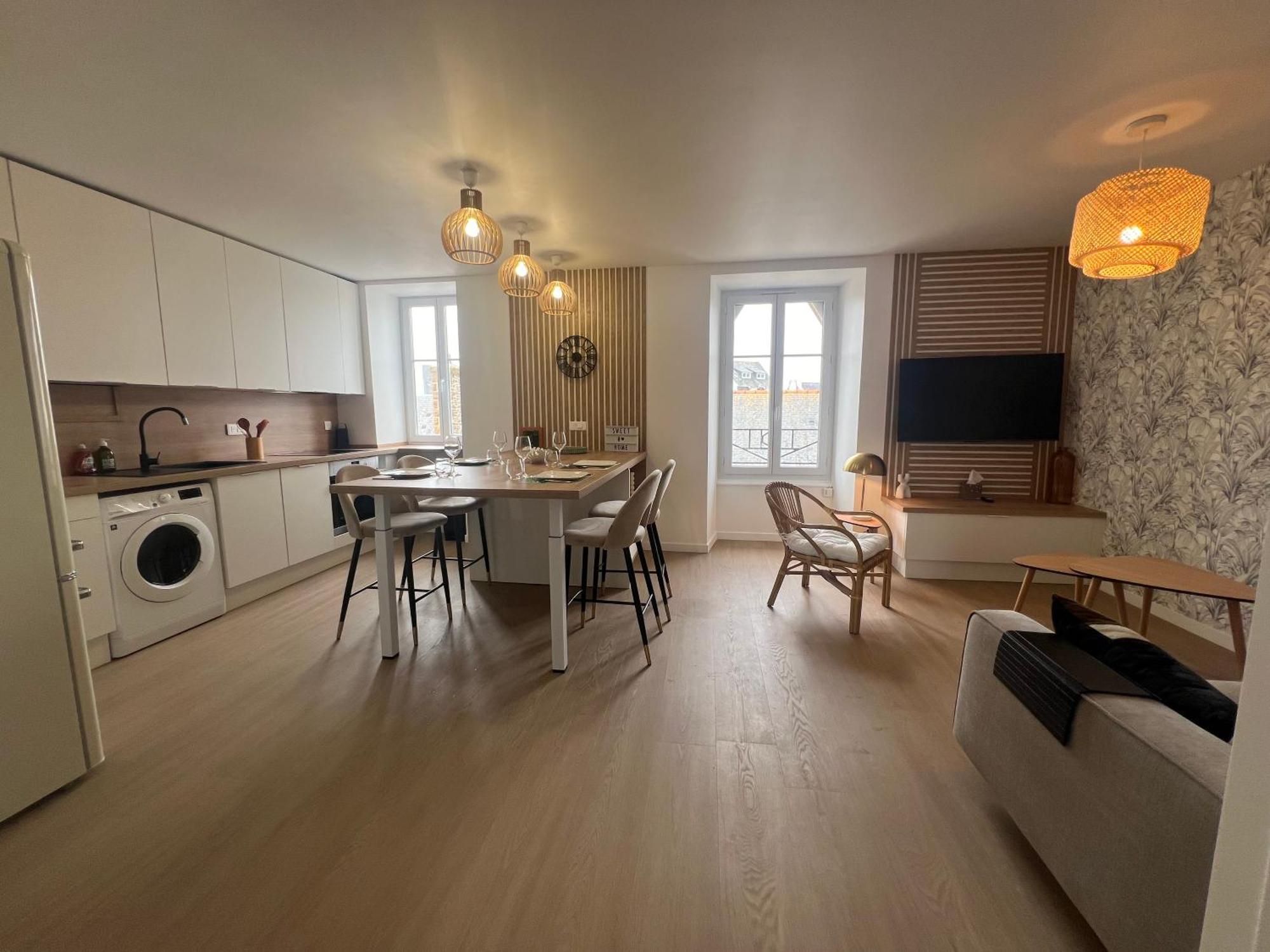 Le Macareux Apartment เปโรส กีเรค ภายนอก รูปภาพ